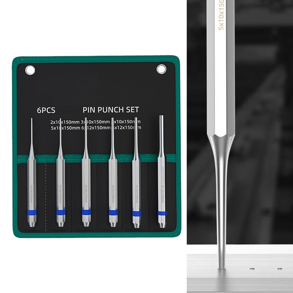 Hand Tools Mechanical Workshop - Juego de 1/6 piezas de punzones