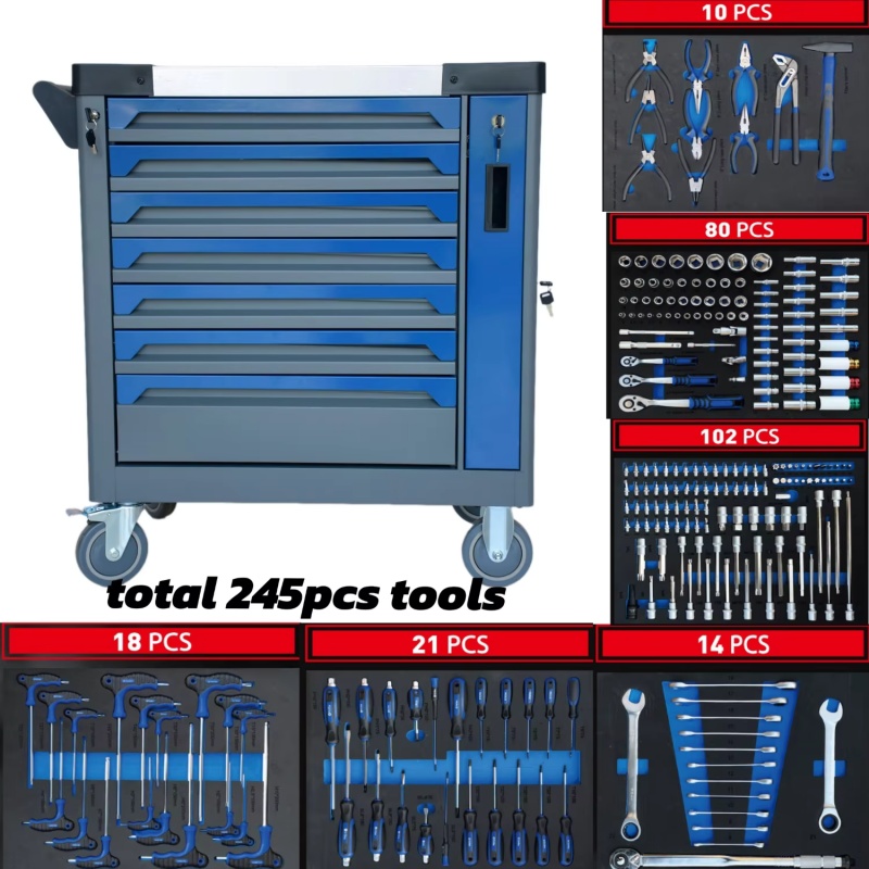 Workshop Tools Cabinet - Carrito de Almacenamiento para Taller con
