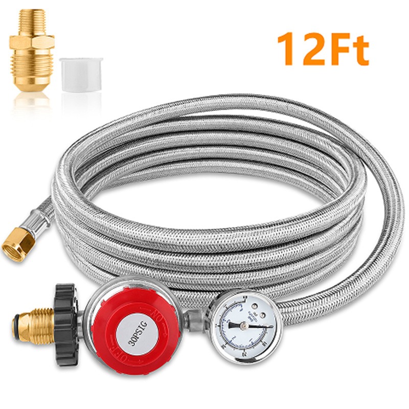 Tools Qcc - Regulador de gas propano ajustable de