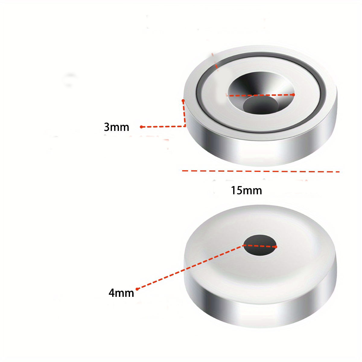 Imán de 15x3mm con orificio ce - Workshop Tools Center reseña y precio