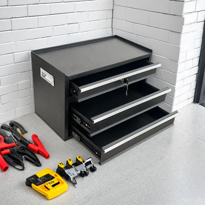 Caja de almacenamiento metálic - Workshop Tools Cabinet reseña y precio