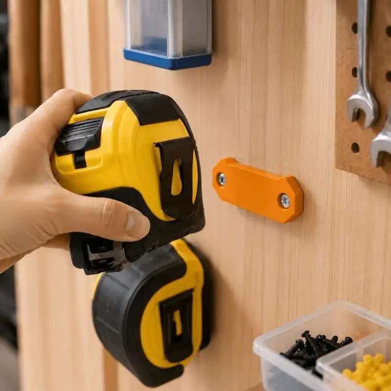 Soporte de pared para cinta mé - Workshop Tools Hanging reseña y precio