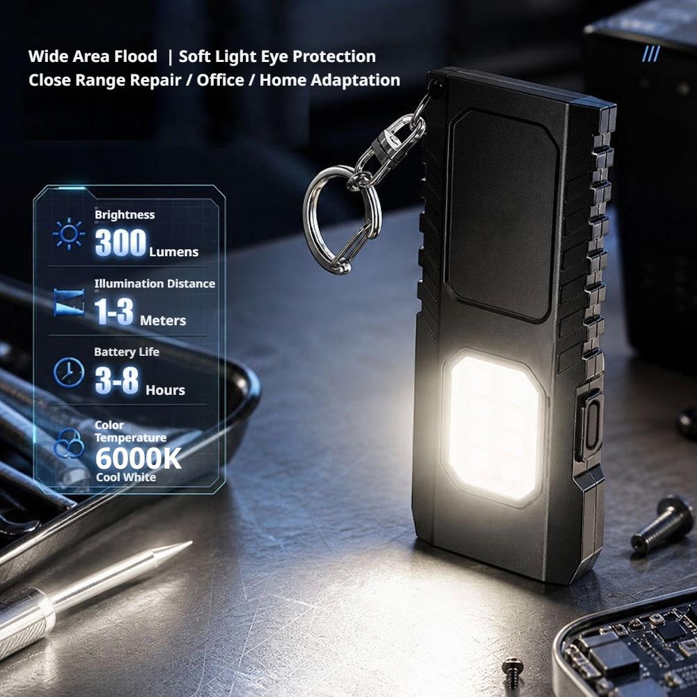 Mini linterna de llavero EDC r - Tools Work reseña y precio